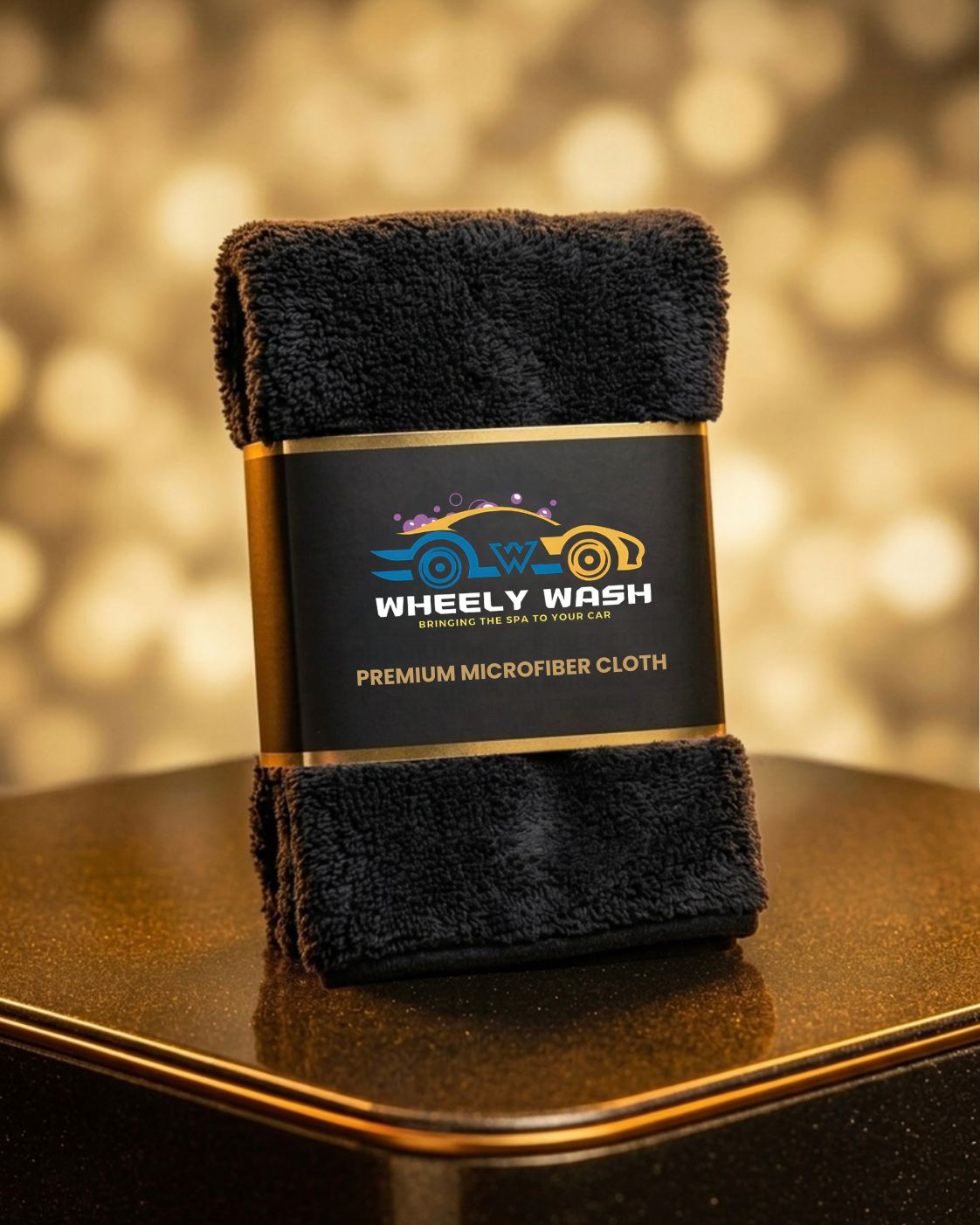 Wheely Wash Premium Microfiber Car Cleaning Cloth
