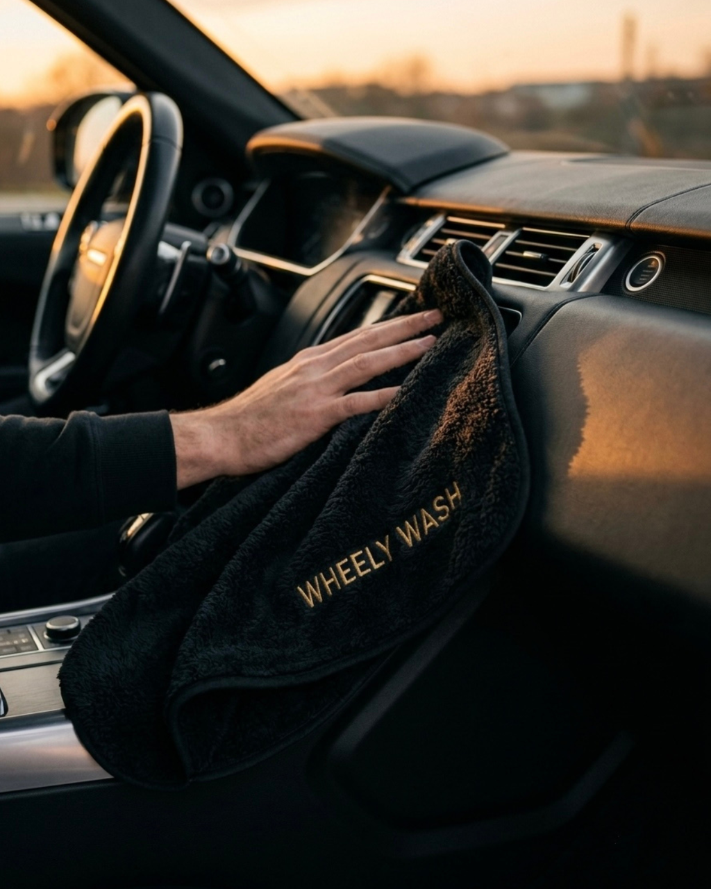 Wheely Wash Premium Microfiber Car Cleaning Cloth